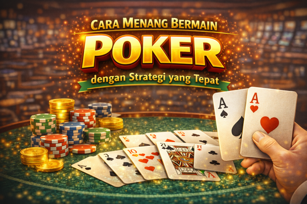 Strategi Menang Bermain Poker