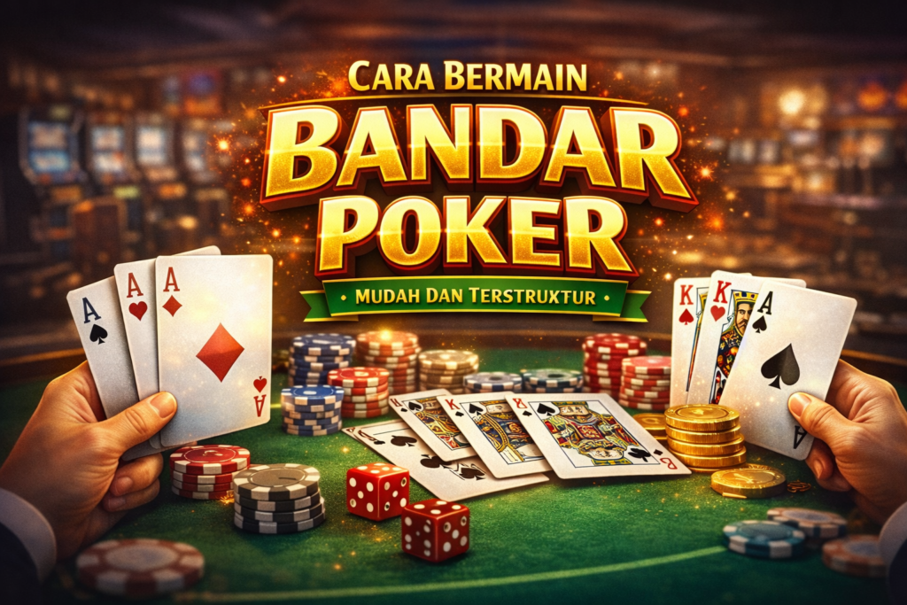 Bermain BandarPoker Dengan Terstruktur
